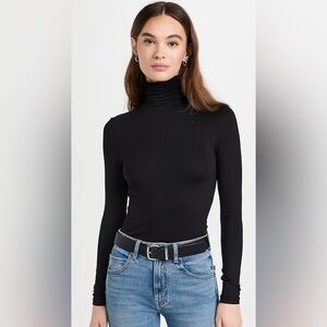 Sold Out NYC The Turtleneck in Black Size Small Lightweight slinky jersey